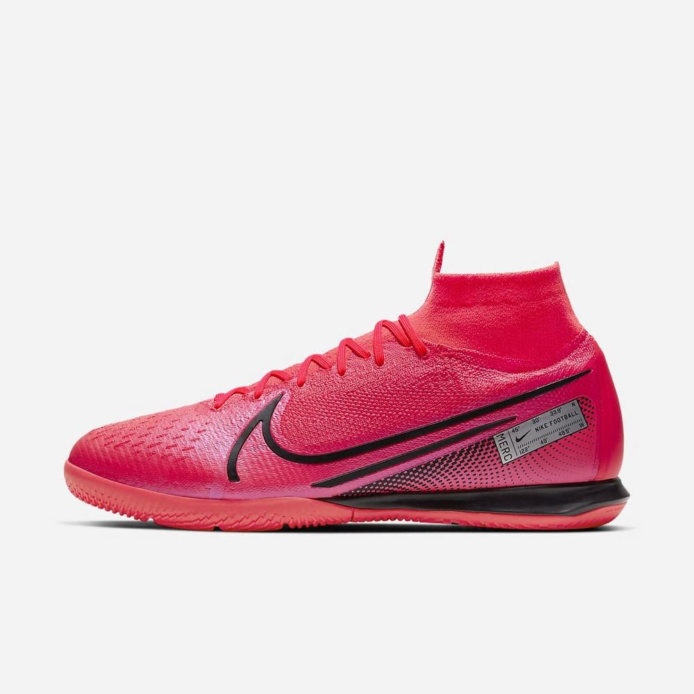 Chaussure Foot Salle Nike Mercurial Superfly 7 Elite IC Rouge 7694-052 Laser Crimson/Laser Crimson/Black Femme | GEO-78202897